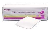 DUKAL Reflections Esthetic Wipes: 100% non-woven cotton Gentle and highly absorbent; ideal for removing product from skin Great for cleansing, exfoliating, and nail polish removal 900300 2 x 2, 4-ply