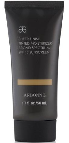 Sheer Finish Tinted Moisturizer Broad Spectrum SPF 15 Sunscreen ACTIVE Zinc Oxide 10% Science Sunscreen agent Tinted moisturizer delivers sun protection and natural-looking coverage while restoring