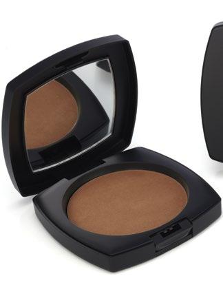 Bronzer Silky-light powder creates and enhances the look of glowing sunkissed cheeks and brow bones. Brushes on evenly for a flawless-looking finish.