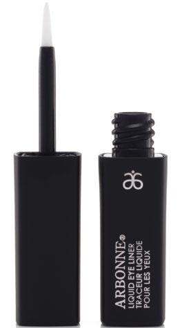 Liquid Eye Liner Long-wearing eye liner features nonfraying tip for precise and effortless application.