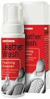 , 6/case An industry first, air-infused rich lather cleansing solution penetrates and deep cleans stubborn stains from even the most neglected finished leather and vinyl surfaces.