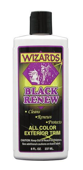 BLACK RENEW All Color Exterior Trim Treatment AUTOMOTIVE: 8 fl. oz. - 237 ml Part No.: 66309 Net Wt. 7 lbs.