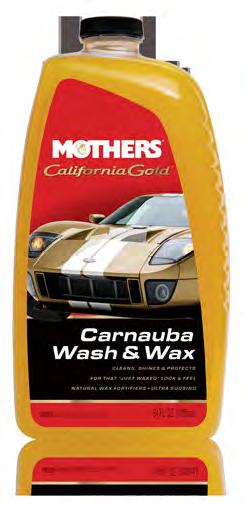 Featuring an environmentally friendly formula and quick rinse, you ll be left with a spot-free brilliantly shining finish. CALIFORNIA GOLD CAR WASH #05600, 16 oz. / #05632, 32 oz. / #05664, 64 oz.
