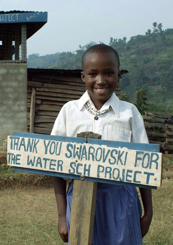 CORPORATE RESPONSIBILITY Giving Back to Our Communities Swarovski Waterschool It is the duty of every ethically sound company to support environmental and social projects.
