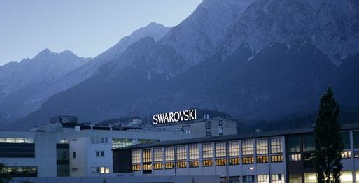 WATTENS, AUSTRIA Where It All Began Swarovski s roots go all the way back to 1895, when Daniel Swarovski moved to Wattens with his newly invented