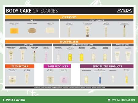 Skin/Body Care & Aroma Educator Guide Body Care Product Knowledge and Service Tools Slide 19 Direct the learner to the Body Care Positioning Chart.