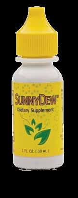 SunnyDew is a great addition to your healthy lifestyle. Just a few drops add enticing flavor to both foods and beverages and with zero calories!