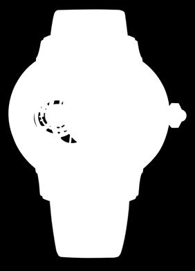 watch is fitted wih a two-position crown: A Crown in