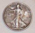 , Kansas City, MO Find: 1917 Walking Liberty silver half dollar she found in a yard