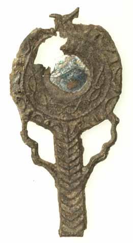 It is considered that, apart from their practical purpose, miniature mirrors also possessed a symbolic value, given ex-voto to Venus, Dionysus, Nymphs (temple at Sucidava), Hera and Dea Syria (Tudor