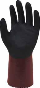 DX 718 Fully Coated Nitrile Cut Level 5 A cut level 5 glove, which is fully coated with Nitrile, with an additional nitrile foam coating on the palm for extra grip.