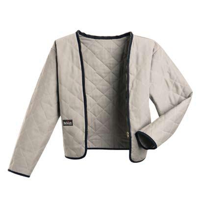 outerwear & coverings» zip-in/zip-out modaquilt liner Zip-in/zip-out brass Nomex taped zipper track Fully-insulated sleeves Zips into JEW2NV Fabric: EXCEL