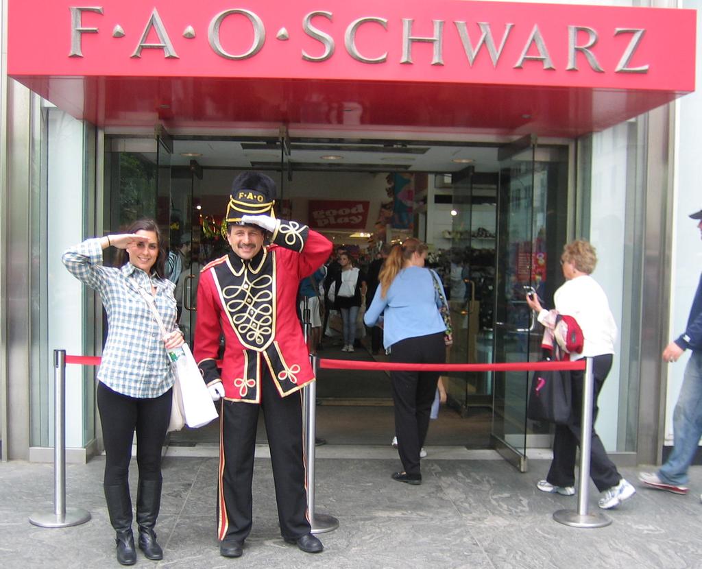 Joseph 2 Figure 1: F.A.O. Schwarz storefront In 2005, CEO Ed Schmults was hired as CEO; which got F.A.O. Schwarz back to their original philosophies ( FAO ).