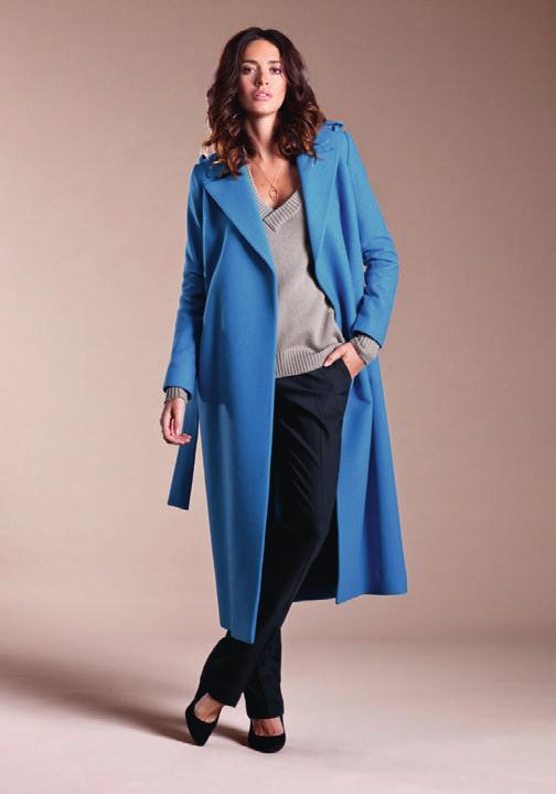 53 trousers, p.68 LExham Wrap coat, see OppOsItE ash jalouse BOOt, p.