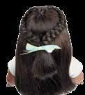 Half-ponytail