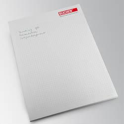 Notepad DIN A4 - Notepad DIN A4 - Dimensions: 2.0 x 29.7 cm - Vertical format - 50 sheets per pad.