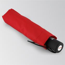 Pocket umbrella - Automatic mini telescopic umbrella - Subtle advertising with BUCHEN logo printed on the handle and a BUCHEN logo