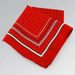 Slik cloth - 00 % silk, - Dimensions: 53 cm x 53 cm 9.
