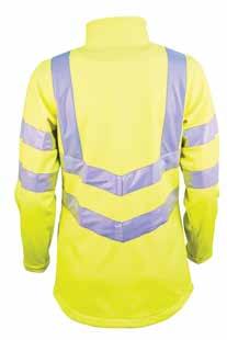 Conforms to: EN ISO 20471:2013 Class 3 Sizes: 8-20 Ref: 18L1800 Women's Hi-Vis Waistcoat Yellow A waistcoat shaped to fit a woman s form, designed to fit comfortably over