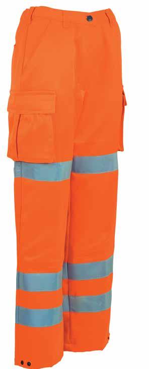allows for a secure, comfortable fit Made from polyester cotton to increase garment longevity and be hard wearing in tough working environments Mid thigh zip access enables easy donning and doffing