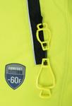 Stitchless bonded tape for increased durability 0797R Reg S-5XL Lime Waterproof pocket to protect