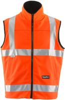 Durable Water- Repellent Breathable Wind-Tight 0496 HiVis Insulated Softshell Jacket Over 400g of insulating power 100%