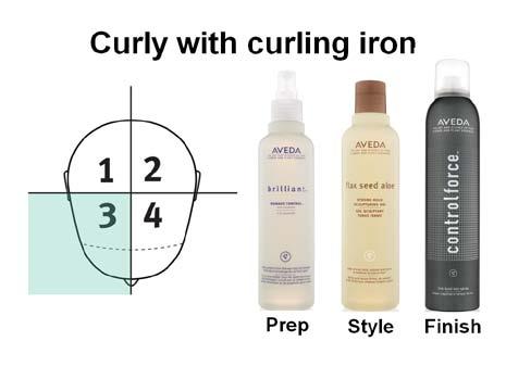 Curly Results Curly with Curling Iron inform practice Slide 21 Curly Results Direct learners to the Participant Placemat.