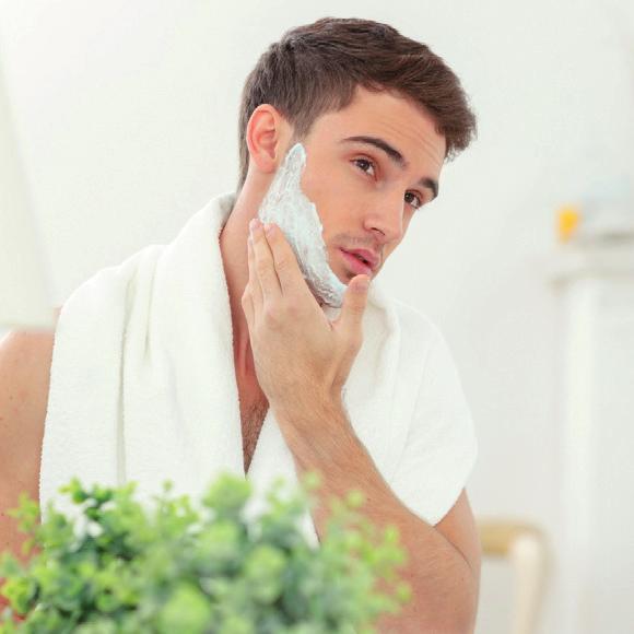FACIAL LINE treatments Organic shaving soap Creates soft foam with a steady