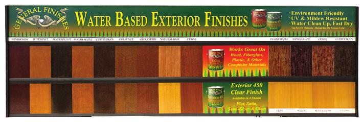Exterior 450 Stains are premium pigmented stains