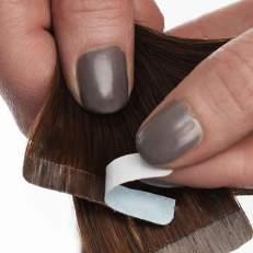 Beauty Works tape-in method lasts approximately 6-8 weeks and withstands washing and brushing and removal takes place within seconds with our alcohol based hair extension remover.