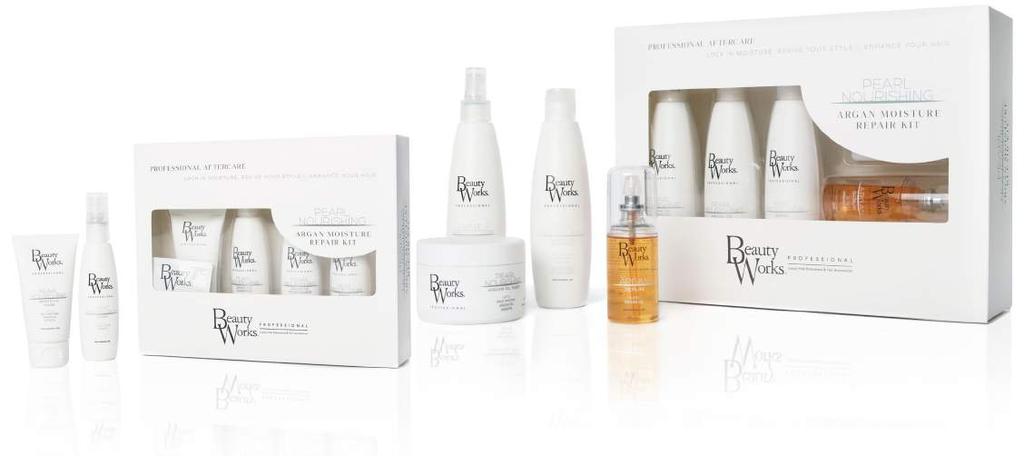 GIFTSETS BRUSH COLLECTION Maintain healthy hair extensions with the Beauty Works Argan Moisture Repair Gift Sets and leave hair feeling revitalised, full of body