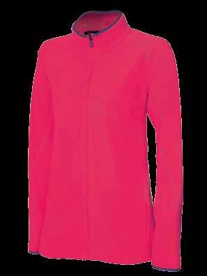SWEATSHIRTS 03 0100N Ladies sweatshirt / fleece / pockets 285 g/m 2, 100% polyester microfleece,