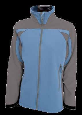 SOFTSHELL 06 0709 Ladies jacket / softshell / removable hood 3 layers, 310 g/m 2, Outer: 96%