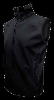 Ladies vest / softshell / reflective 3 layers, 310 g/m 2,