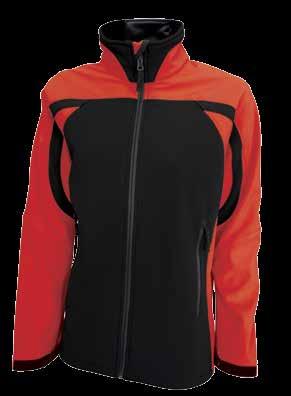 g/m 2 /24h 0709K LADIES JACKET / SOFTSHELL / REMOVABLE HOOD 3 LAYERS, 310 g/m 2, OUTER: 96%