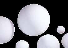 *STYROFOAM Shapes STYROFOAM Ball 2" White Ball 144/cs 1-2 27-10023 3" White