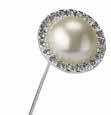 ready-to-use in any arrangement High-quality clear diamante or ivory pearl for jewelry look Three distinctive styles from vintage to