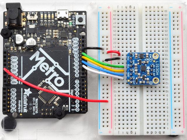 Download Adafruit_LIS3DH library To begin reading sensor data, you will need to download Adafruit_LIS3DH from our github repository.