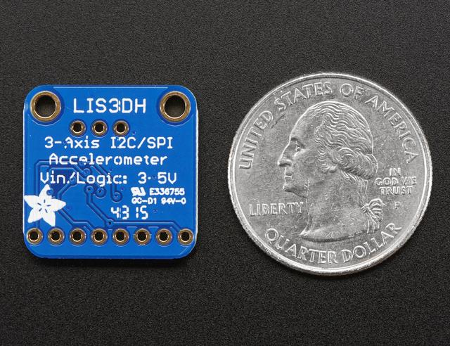 This sensor communicates over I2C or SPI (our library code supports both) so you can share it with a bunch of other sensors on the same I2C bus.