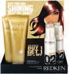 4 Redken Treat and Style Sets (one of each system) RECEIVE FREE Treat and Style Kit CURL Fresh Curls Curl Refiner Ringlet 07 STRAIGHT