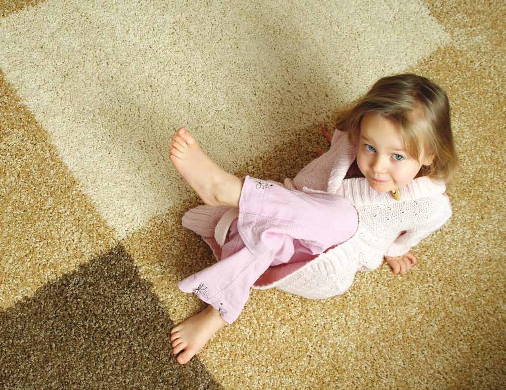 STAIN- FREE CARPET Stain-free carpets have never been so easy with the new ECNYL StayClean fiber.