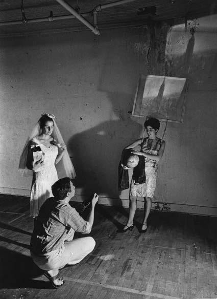 Photo: Hans Namuth Q: So this seems to be a rehearsal at Bob s studio of Spring Training [1965].