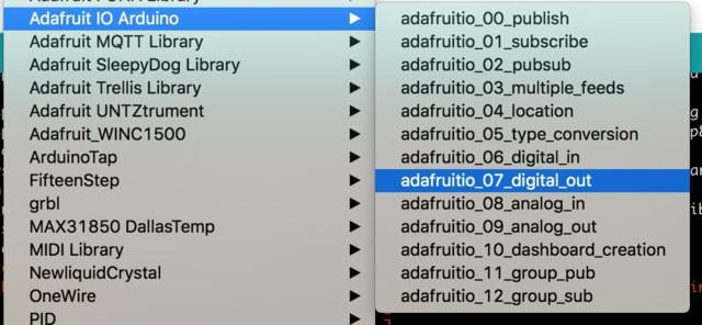 Adafruit Feather HUZZAH ESP8266 Setup Guide You will need to make sure you have at least version 2.3.1 of the Adafruit IO Arduino library installed before continuing.