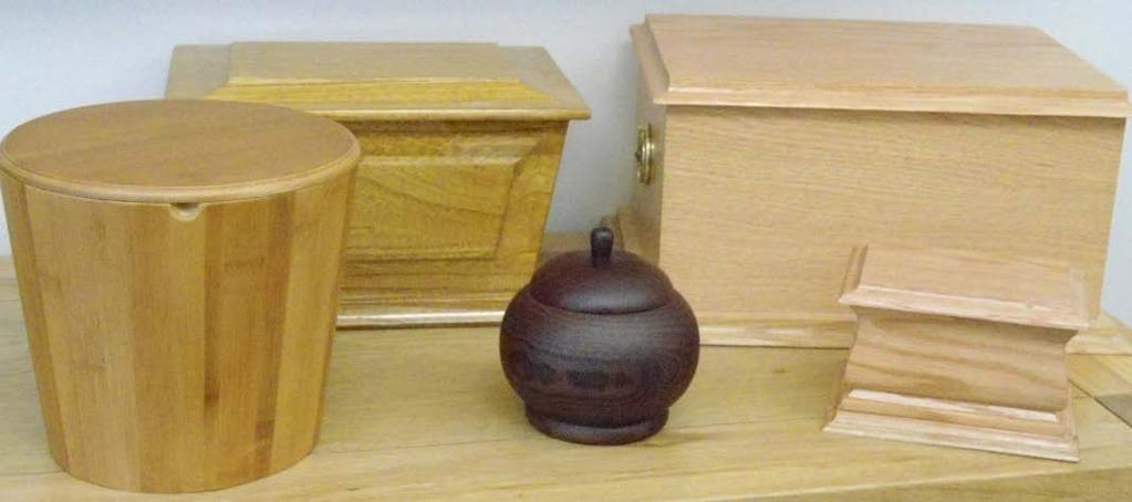 Caskets, Urns and Keepsakes The crematorium offers a range of caskets