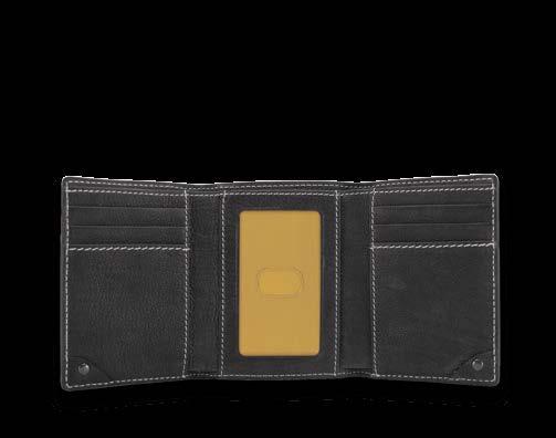 61-2200-30/Black Magnetic Front Pocket Wallet BRN