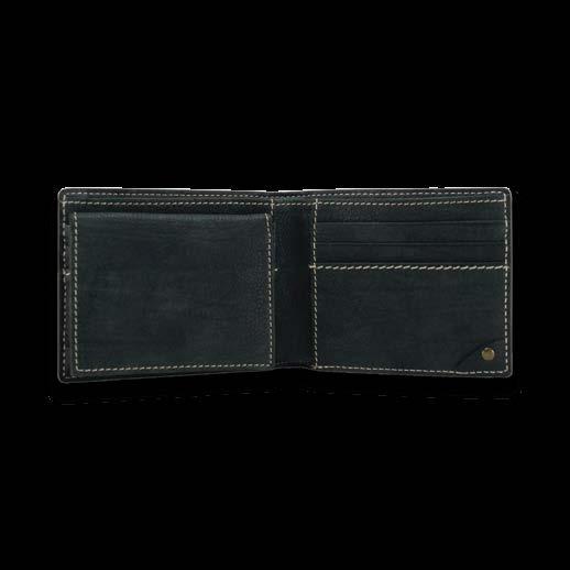 Six credit card pockets Magnetic money clip with embossed
