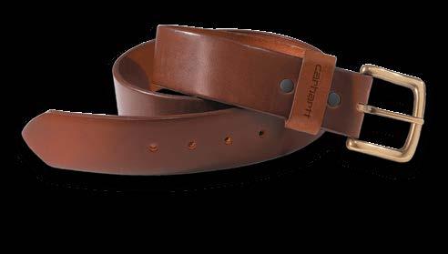 BELTS Journeymen Belt 2201 Full grain, bridle leather Snap fasteners facilitate buckle changes Harness buckle