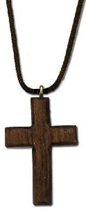 Wooden Mahogany Cross