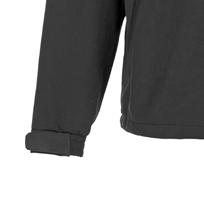 Polyester with a bonded fleece Breathable and shower proof: