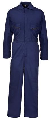 COVERALLS POLYCOTTON COVERALL - PLUS With heavyweight polycotton fabric and secure zipped pockets, our Polycotton Coverall Plus offers improved protection and functionality which makes them even
